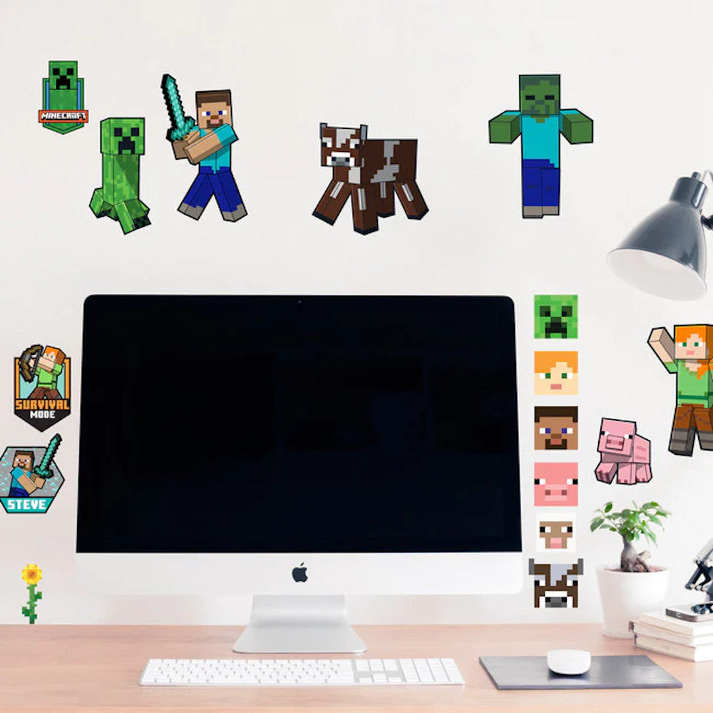 SET STICKERS MINECRAFT