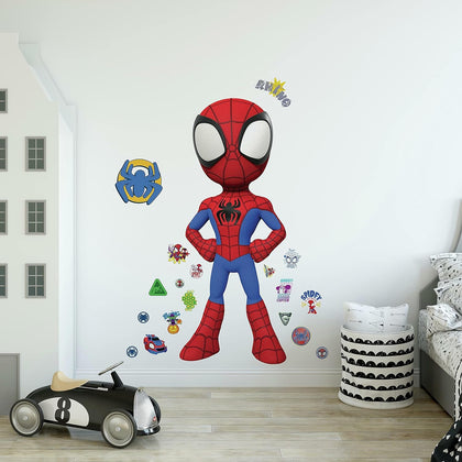 Spidey and His Amazing Friends Peel and Stick Giant Wall Decals