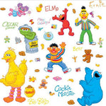 Sesame Street Wall Decals Elmo, Big Bird, Ernie Stickers Kids Baby Nursery Decor