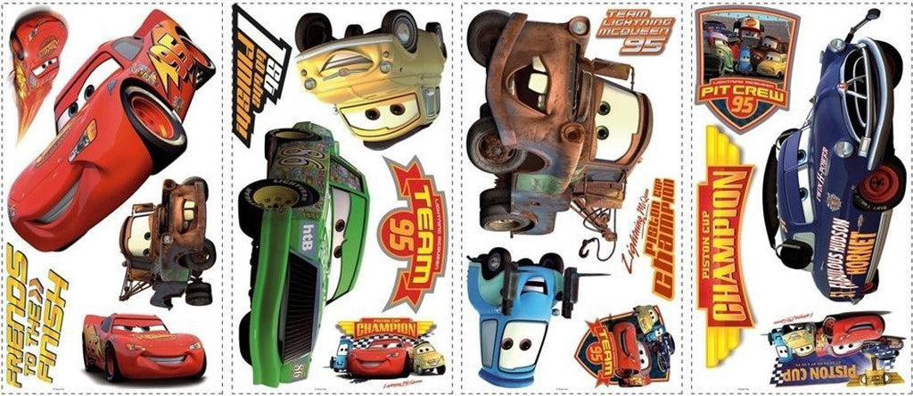 Wall sticker Kids Disney Cars Lightning McQueen Sticker