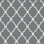 Grey Modern Trellis Peel & Stick Wallpaper - EonShoppee