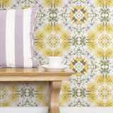 Cottage Garden Kaleidoscope Peel & Stick Wallpaper - EonShoppee