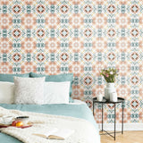 Cottage Garden Kaleidoscope Peel & Stick Wallpaper - EonShoppee