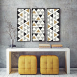 Geometric Triangle Peel & Stick Wallpaper - EonShoppee